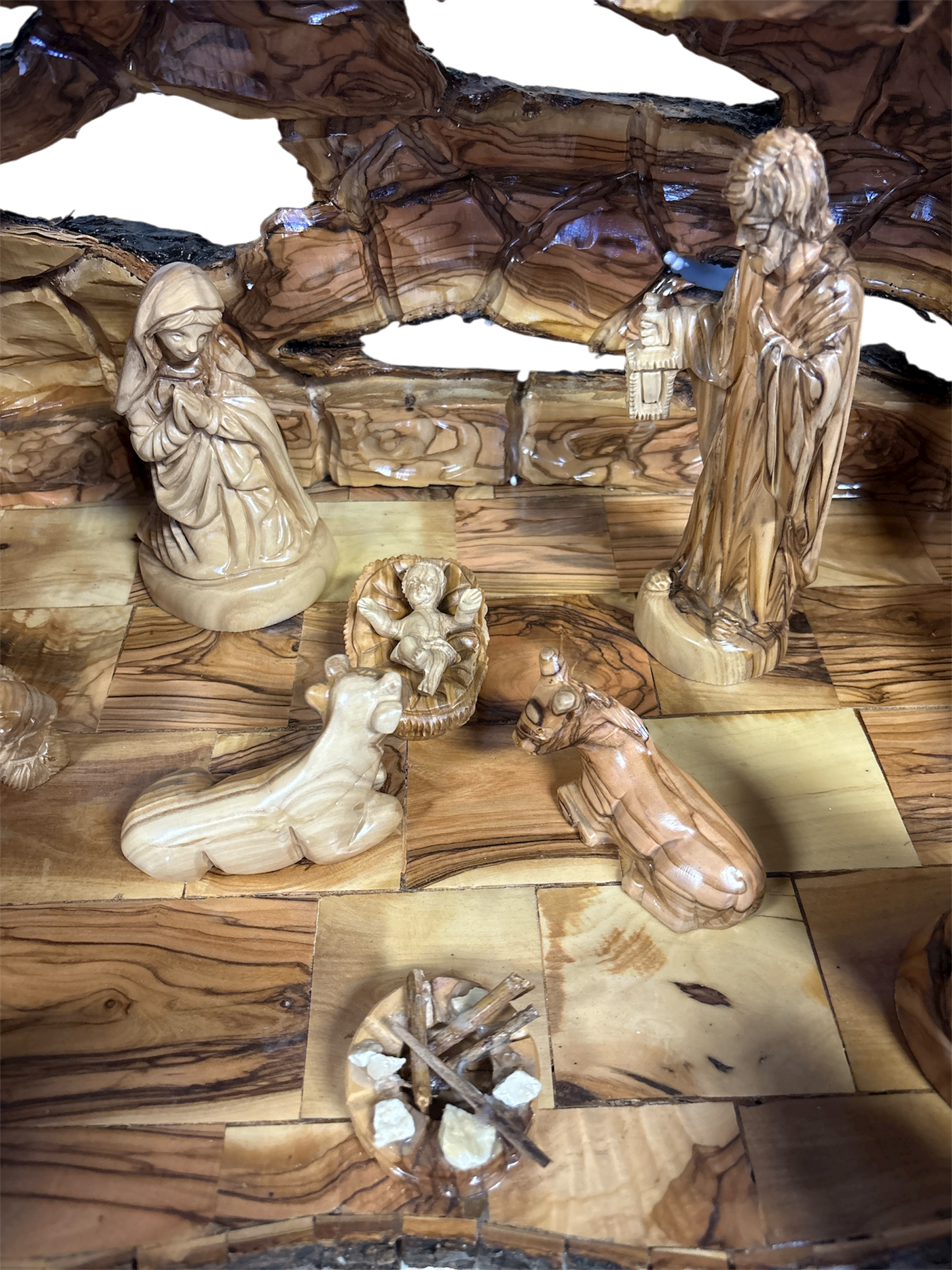 Large Detailed Nativity Set