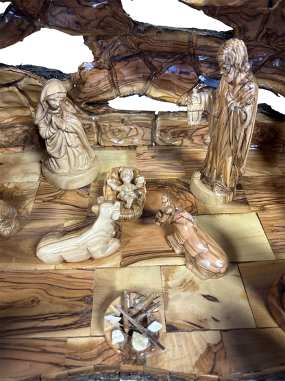 Large Detailed Nativity Set
