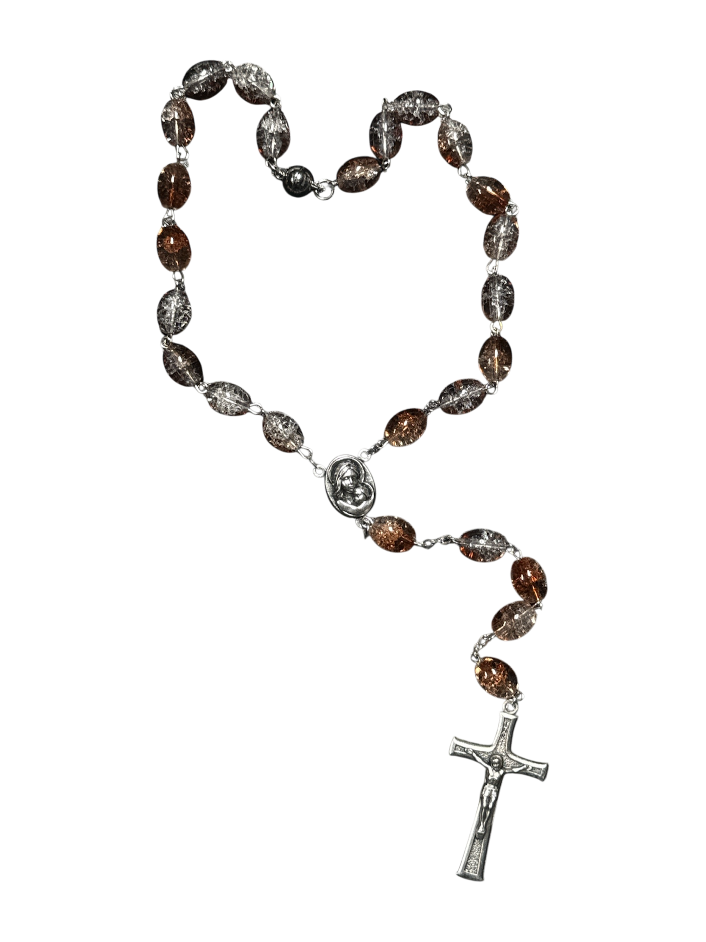 Brown Car Rosary