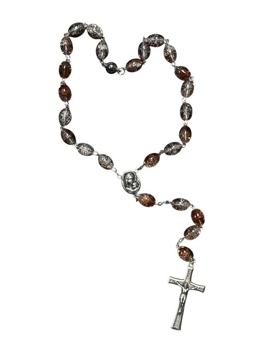 Brown Car Rosary