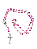 Pink crystal Rosary