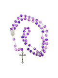 Purple Coral Rosary