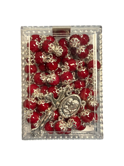 Red Coral Rosary
