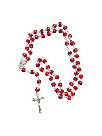 Red Coral Rosary