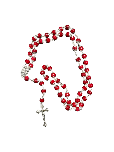 Red Coral Rosary