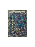 Purple and Teal crystal Rosary