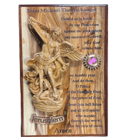 Saint Michael The Archangel Plate