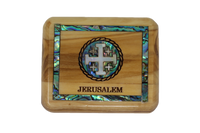 Jerusalem Cross Jewelry Box